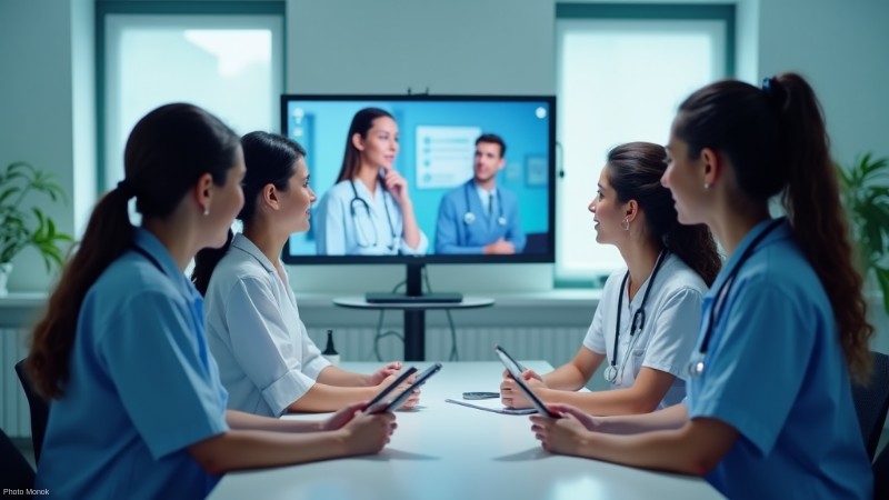 2025 Physician Fee Schedule Opens Doors to Expanded Virtual Care Opportunities for Providers, Concept art for illustrative purpose - Monok