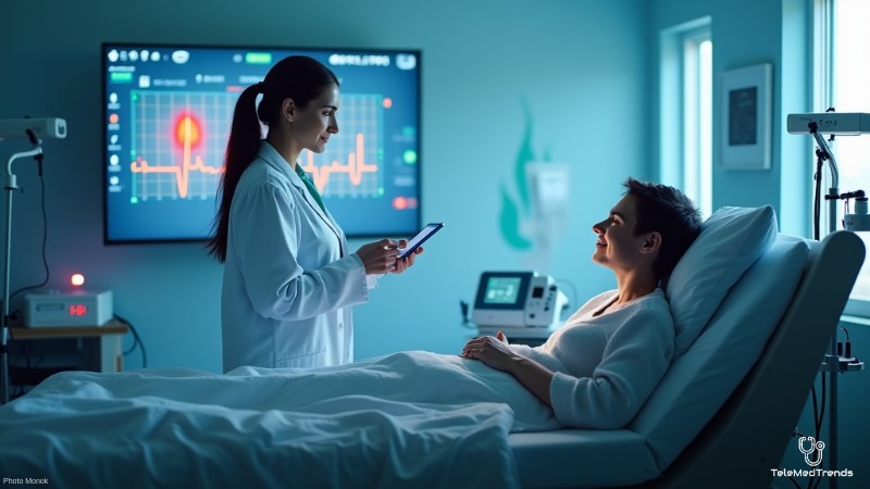 Telehealth Expansion Drives Medical Device Connectivity Market Growth, Concept art for illustrative purpose - Monok