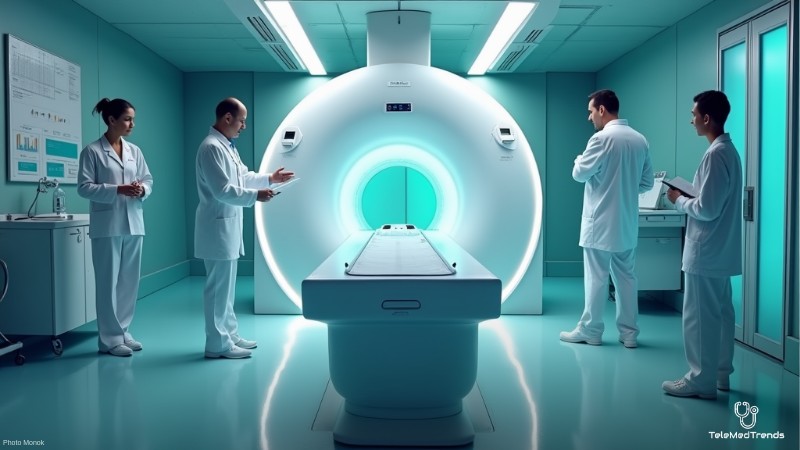 Philips Advances Precision Diagnosis in Neurology through Innovative AI-Based Imaging Solutions, Concept art for illustrative purpose, tags: icometrix - Monok