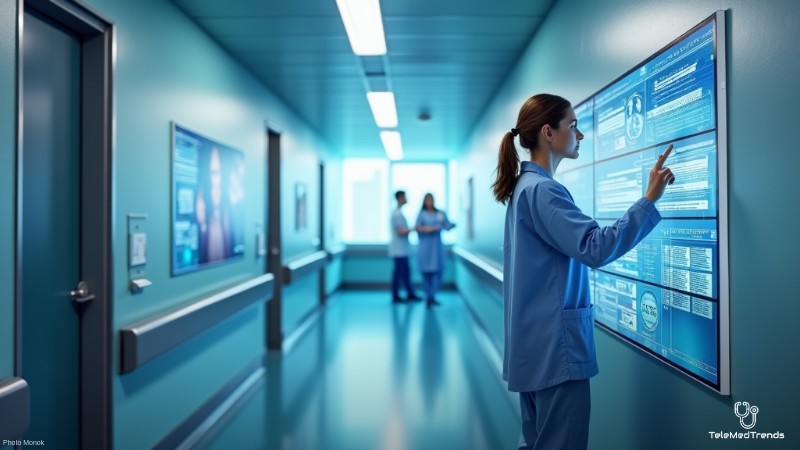 5 Electronic Health Records Stocks to Buy for a Stable Portfolio in 2025, Concept art for illustrative purpose, tags: challenges opportunities - Monok