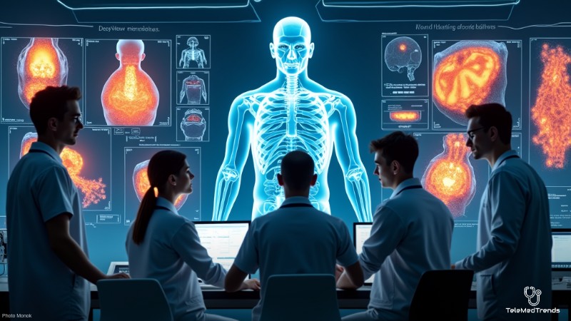 Spectral AI Advances Wound Healing Predictions with Truthing Expansion, Concept art for illustrative purpose, tags: deepview® - Monok