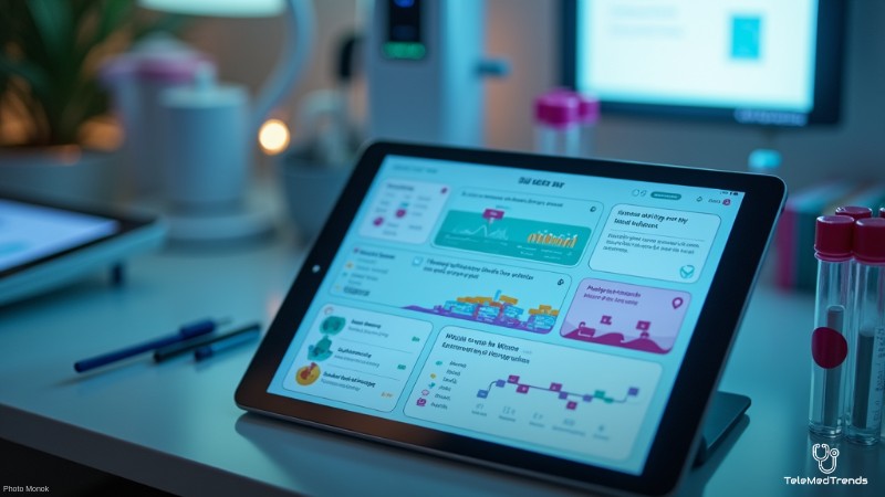 knowRX and SiPhox Partnership Revolutionizes In-Home Lab Testing, Concept art for illustrative purpose - Monok