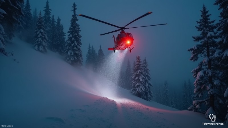 1,000-Foot Fall in Washington State Wilderness Highlights Importance of Wearable Technology in Emergency Situations, Concept art for illustrative purpose, tags: apple sos - Monok