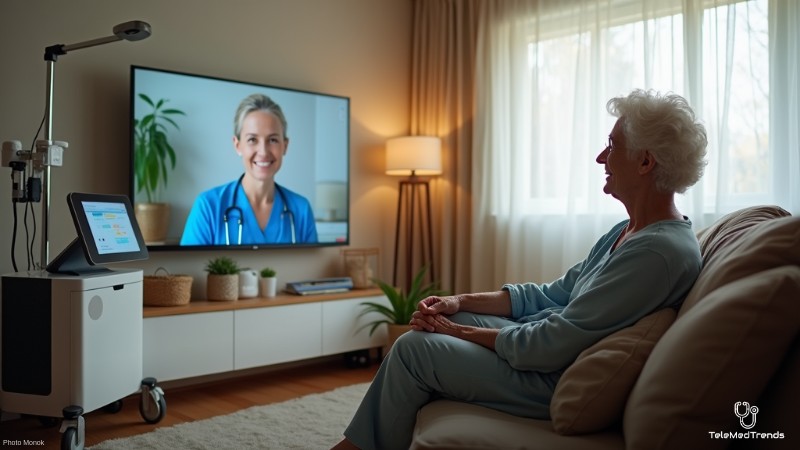 Telemedicine and Remote Care: Key Takeaways from Home Dialysis Systems Market, Concept art for illustrative purpose - Monok