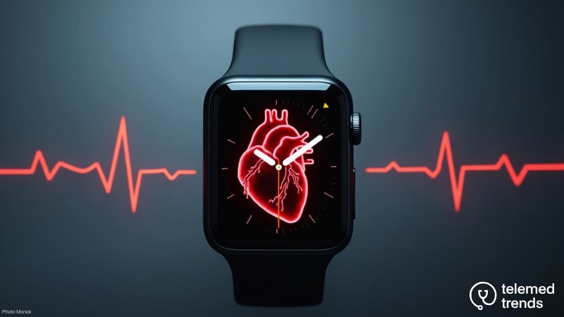 30m Grant Advances Wearable Tech in Stroke Prevention for Atrial Fibrillation Patients, Concept art for illustrative purpose, tags: apple healthcare - Monok