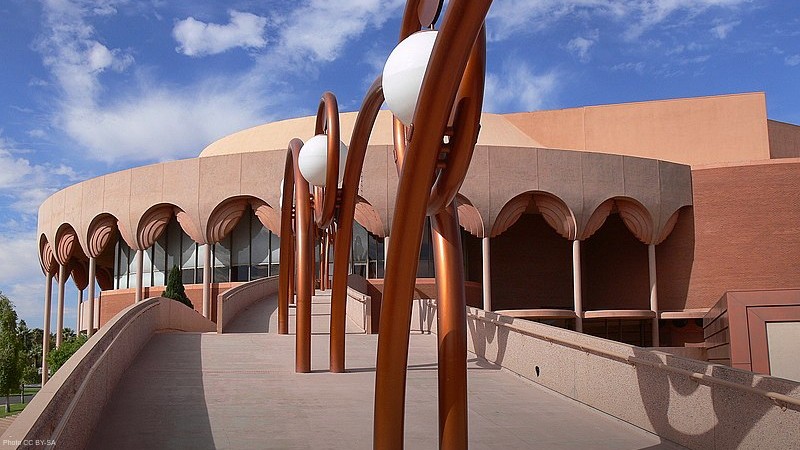 FLW Gammage Auditorium ASU PHX AZ 20186, tags: roybal - CC BY-SA